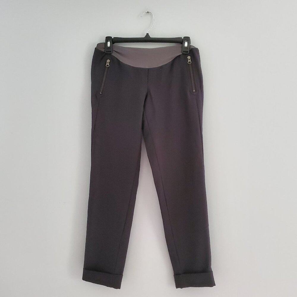A Pea In A Pod Black Maternity Casual Dress Pants S